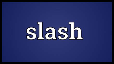 slash significado